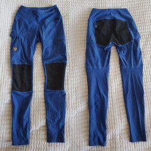 Fjallraven Women’s Abisko Trekking Hiking Tights Royal Blue
